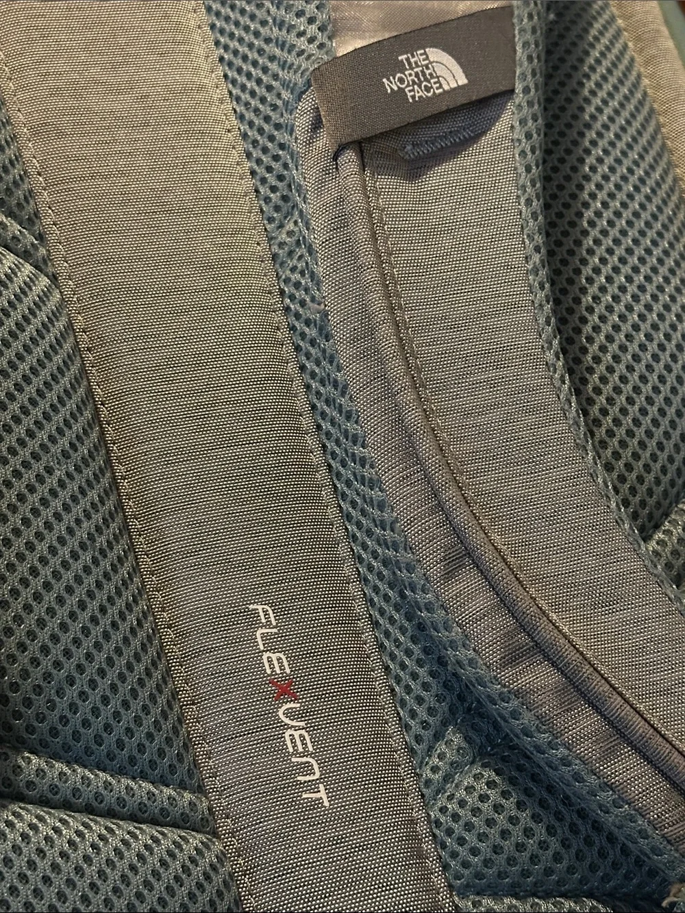 The North Face Vault Green and Gray Daypack Backpack